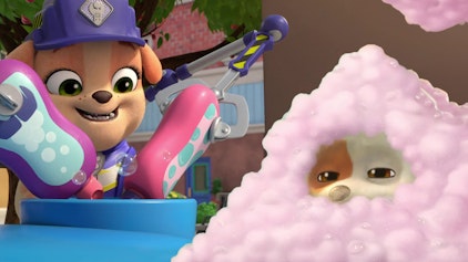 Rubble & Crew Die Crew baut einen Friseursalon