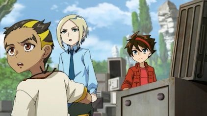 Bakugan: Geogan Rising Die Bakugan von der Schrott-Insel