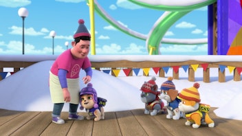 Rubble & Crew Die Crew baut ein Winterwunderland