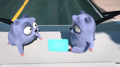 Grizzy & die Lemminge Rasante Fahrt