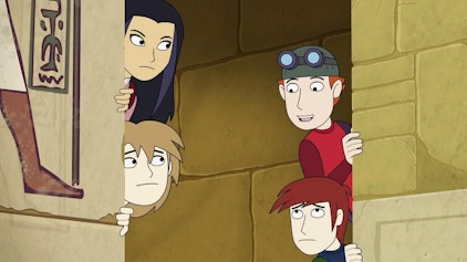 Familie Fox - Die Geheimnishüter Der heilige Skarabäus