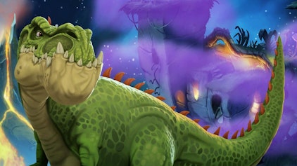 Gigantosaurus Mazu kann nicht schlafen