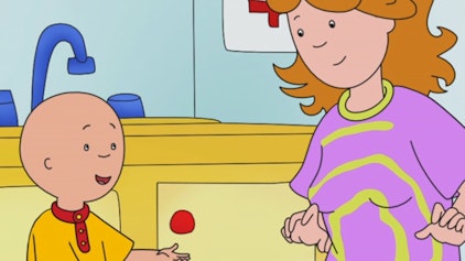 Caillou Der Schmetterlingsgarten / Das Fußball Trainingslage / Die Vertretungs-Kindergärtnerin