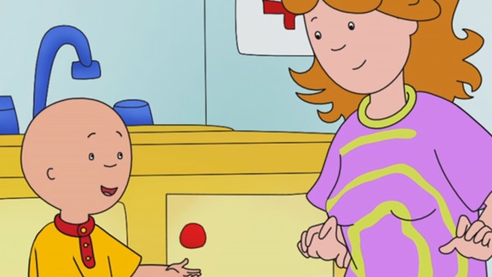 Caillou Der Schmetterlingsgarten / Das Fußball Trainingslage / Die Vertretungs-Kindergärtnerin