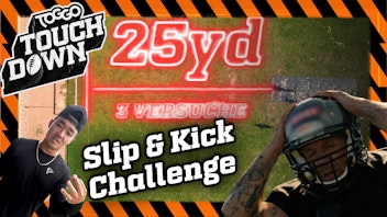 Inside TOGGO Touchdown EndBoss Challenge: Slip & Kick