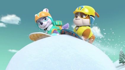 PAW Patrol - Helfer auf vier Pfoten Der Snowboard-Wettbewerb