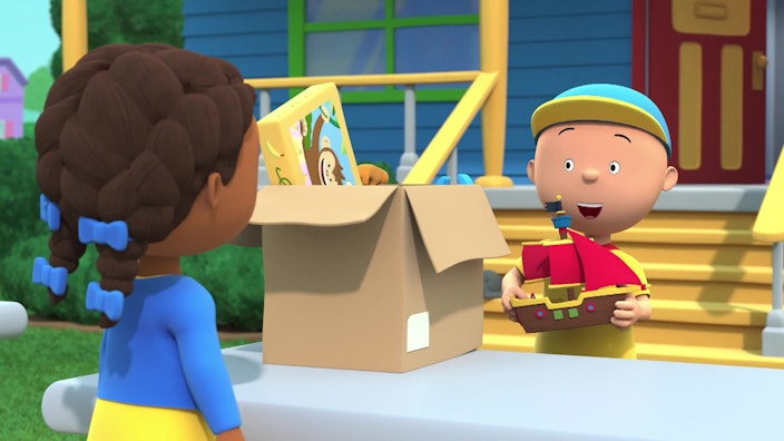 Caillou Caillou und der Hausflohmarkt