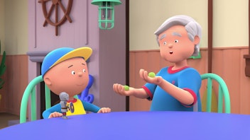 Caillou Jeden Tag eine Burg