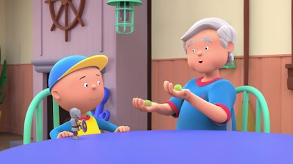 Caillou Jeden Tag eine Burg