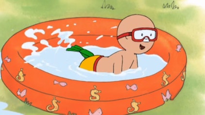 Caillou Caillous Wasserpark / Caillou geht angeln / Omi hat Waschtag / Caillous Probefahrt / Ein sehr guter