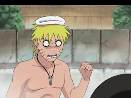 Naruto Shippuden Lächeln hilft - manchmal auch nicht