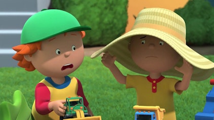 Caillou Der unpraktische Hut