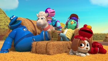 Sesame Street's Mecha Builders MacBarms freier Tag