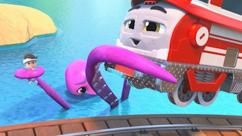 Mighty Express - Superschnelle Zugfreunde Oktopus-Express