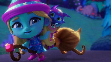 Die Supermonster Katya und ihr Besen