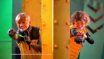 Dehnen, zielen, schleudern!