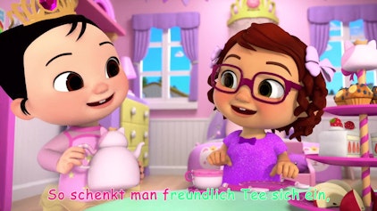 CoComelon Auf der Tee-Party