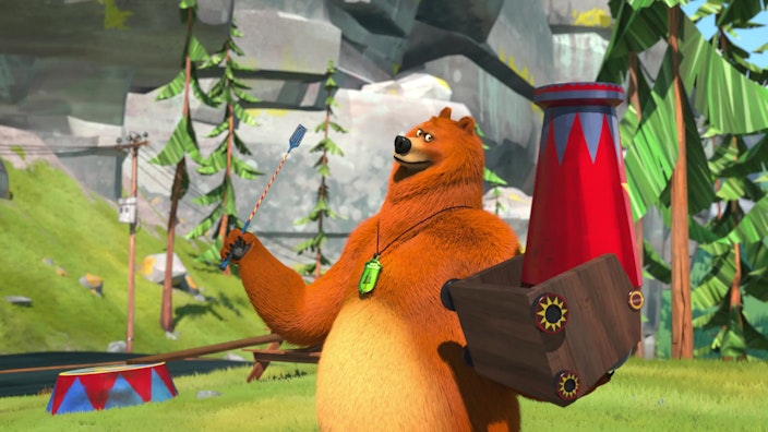 Grizzy & die Lemminge Elch-Akrobatik