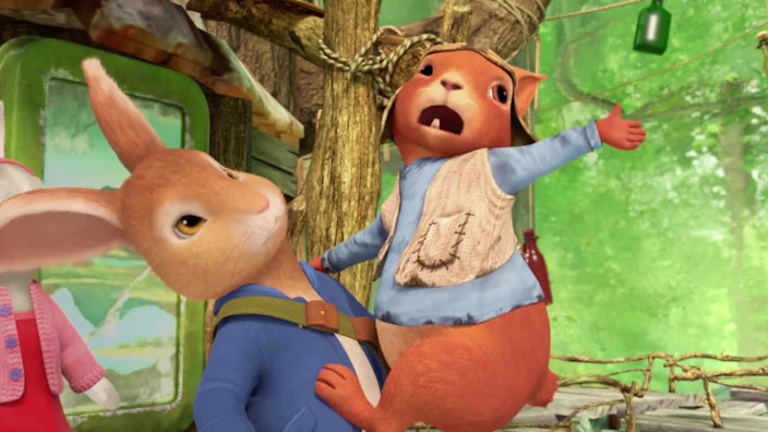 Peter Hase Die Geschichte von Herrn Dachs bei den Eichhörnchen