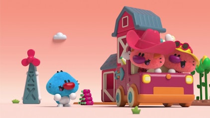 Oggy Oggy Oggy Oggy auf dem Bauernhof