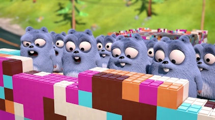 Grizzy & die Lemminge Der Bausteinstreit