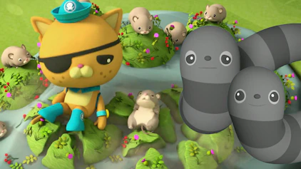 Die Oktonauten auf dem Festland Der rosa Gletscher