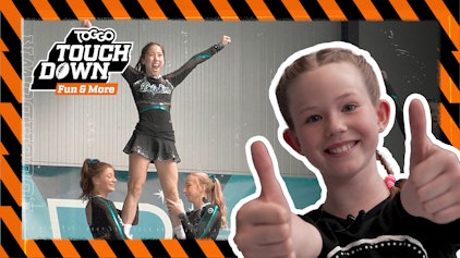 Inside TOGGO Touchdown Cheerleading mit Emma