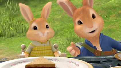 Peter Hase Die Geschichte von der mutigen Schildkröte