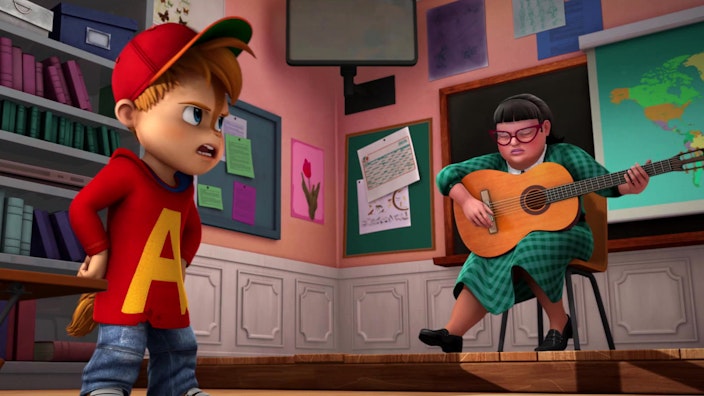 ALVINNN!!! und die Chipmunks Die Gitarren-Heldin