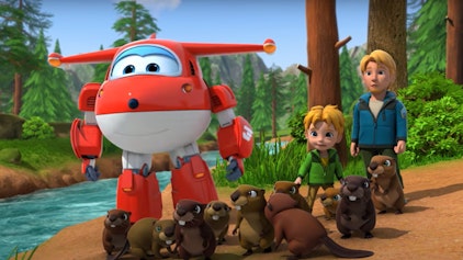 Super Wings Der Damm der Biber