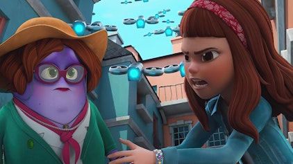 Agent 203 Alien-Mom-Putzwahn