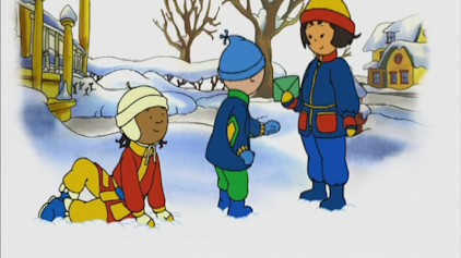 Weihnachten mit Caillou