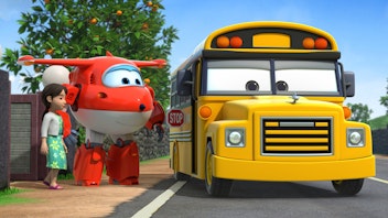 Super Wings Riesige Roboter