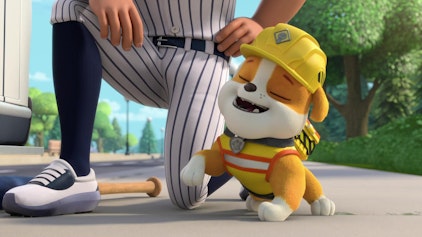 Rubble & Crew Die Crew baut ein Baseball-Stadion