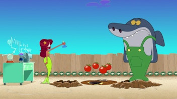 Zig & Sharko - Meerjungfrauen frisst man nicht! Sharko, der Gärtner