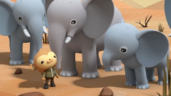 Die Oktonauten auf dem Festland Das Abenteuer an der Skelettküste