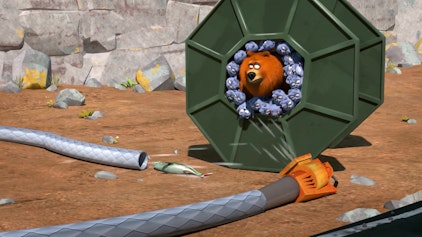 Grizzy & die Lemminge Auf die Rutsche, fertig, los!