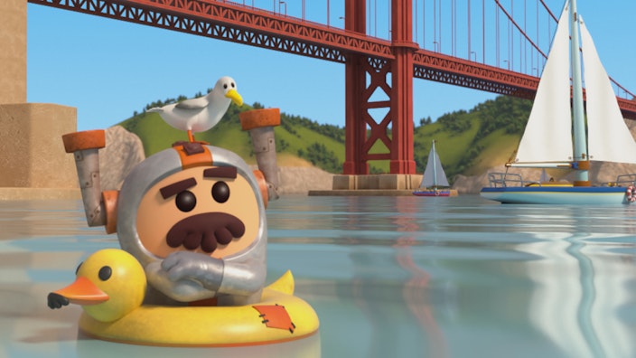 Go Jetters Die Golden Gate Brücke