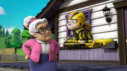 PAW Patrol - Helfer auf vier Pfoten Frau Fröhlichs Haus versinkt