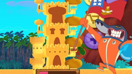 Zig & Sharko Sandburg ins Weltall