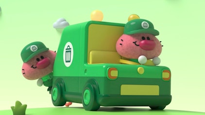 Oggy Oggy Die Müllabfuhr