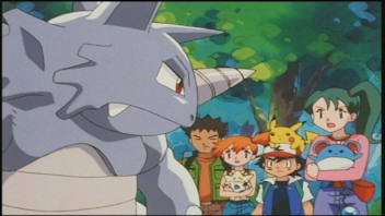 Pokémon: Die Johto Liga Champions Hilfe beim Tunnelbau