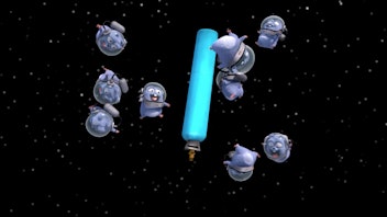 Grizzy & die Lemminge Eine Reise zum Mond