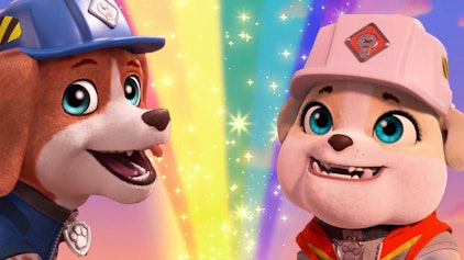 Rubble & Crew Die Crew findet einen Regenbogenschatz