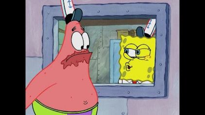 SpongeBob Schwammkopf Dick, rosa und dumm