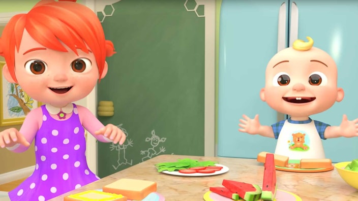 CoComelon Formen im Essen