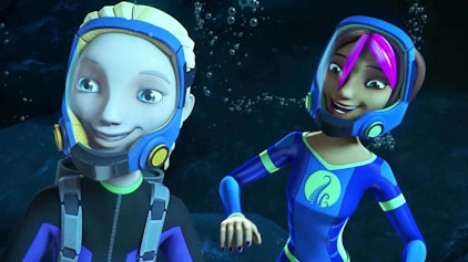 Die Nektons - Abenteurer der Tiefe Freunde in der Tiefe