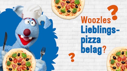 Frag Woozle! - Die Antworten Was ist Woozles Lieblingspizzabelag?