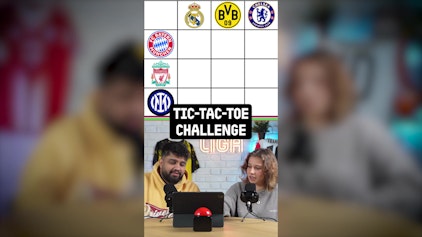 TOGGO Liga Shorts TicTacToe mit Fußball