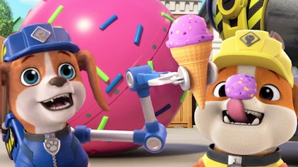 Rubble & Crew Die Crew baut ein Eis-Café